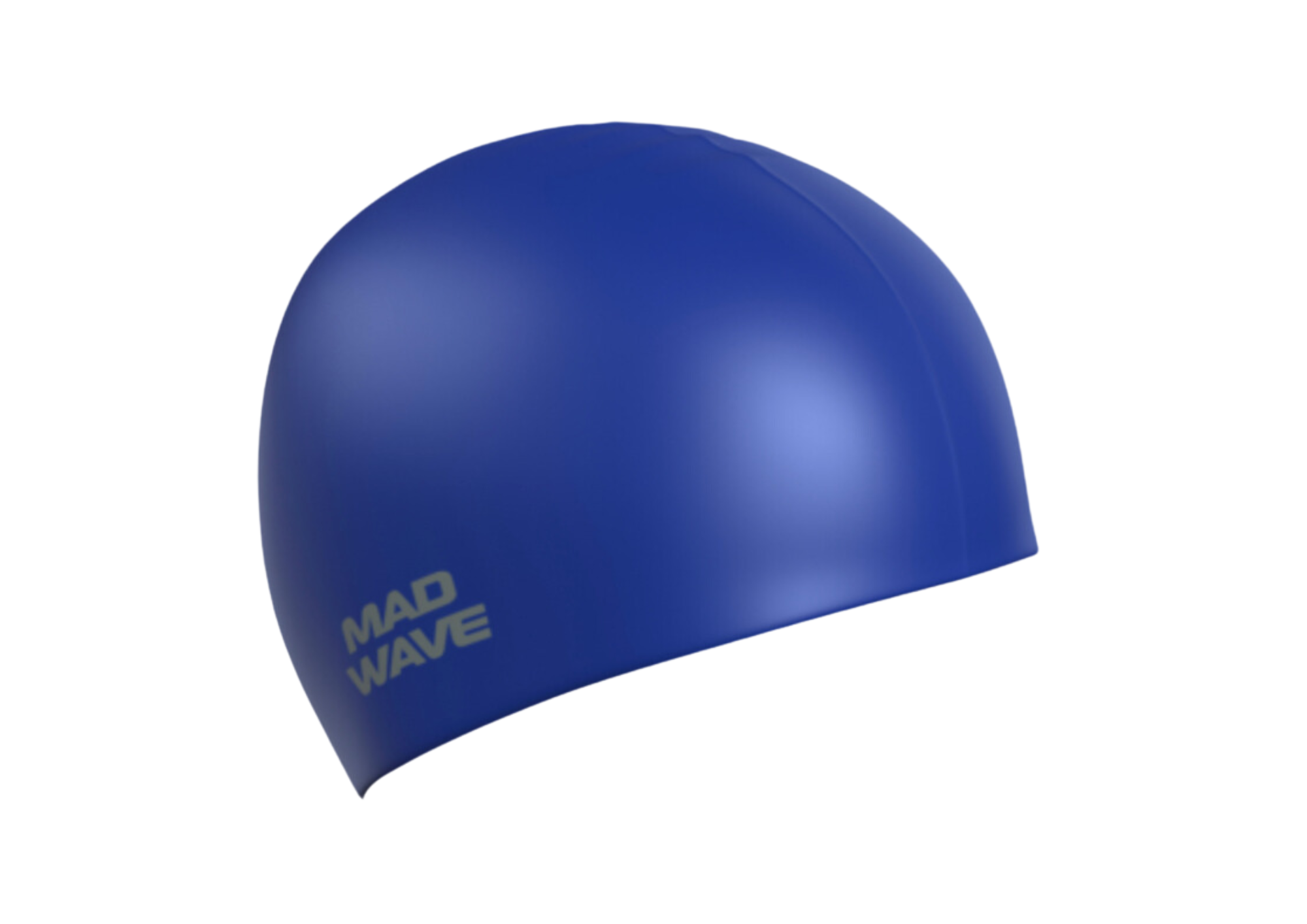 Mad Wave - Swimming Cap intensive Silicone Solid (Blue)