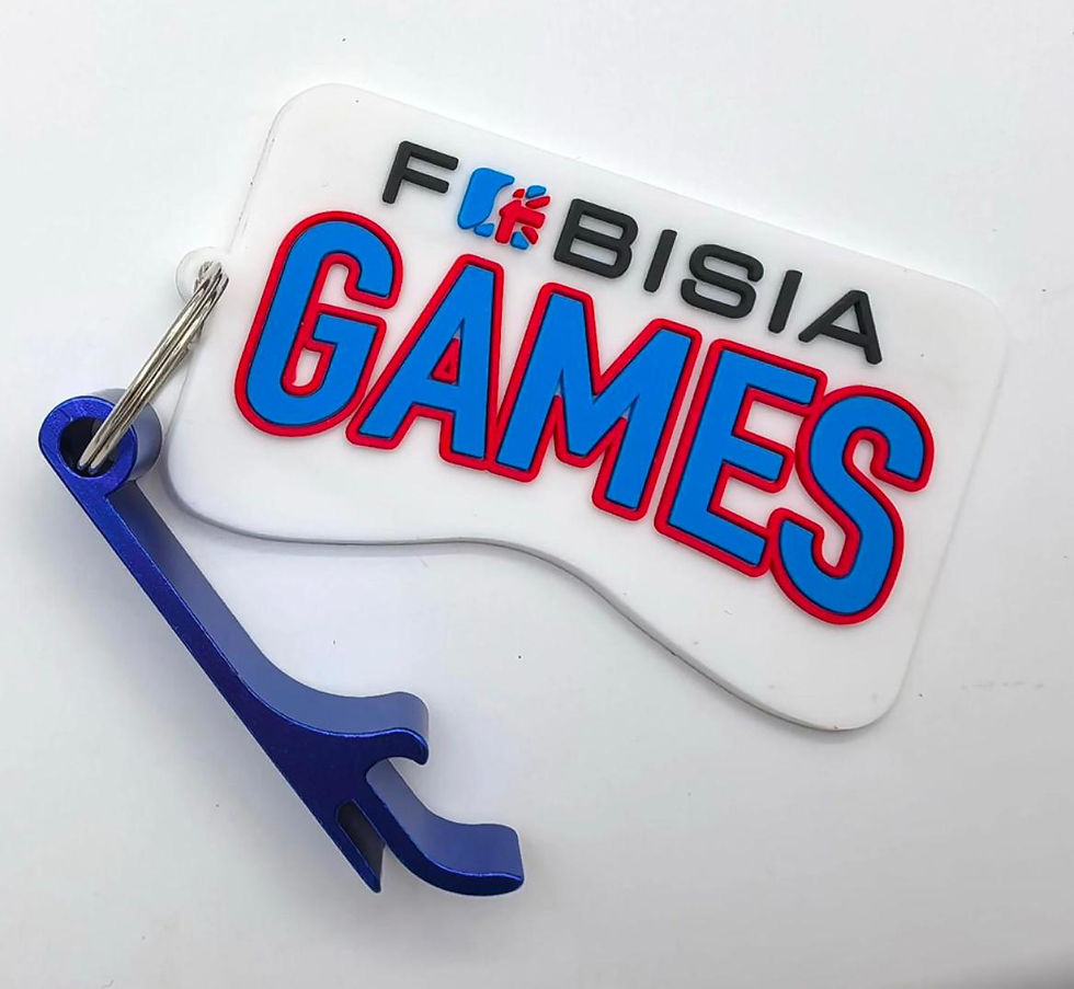 FOBISIA Games Keyrings