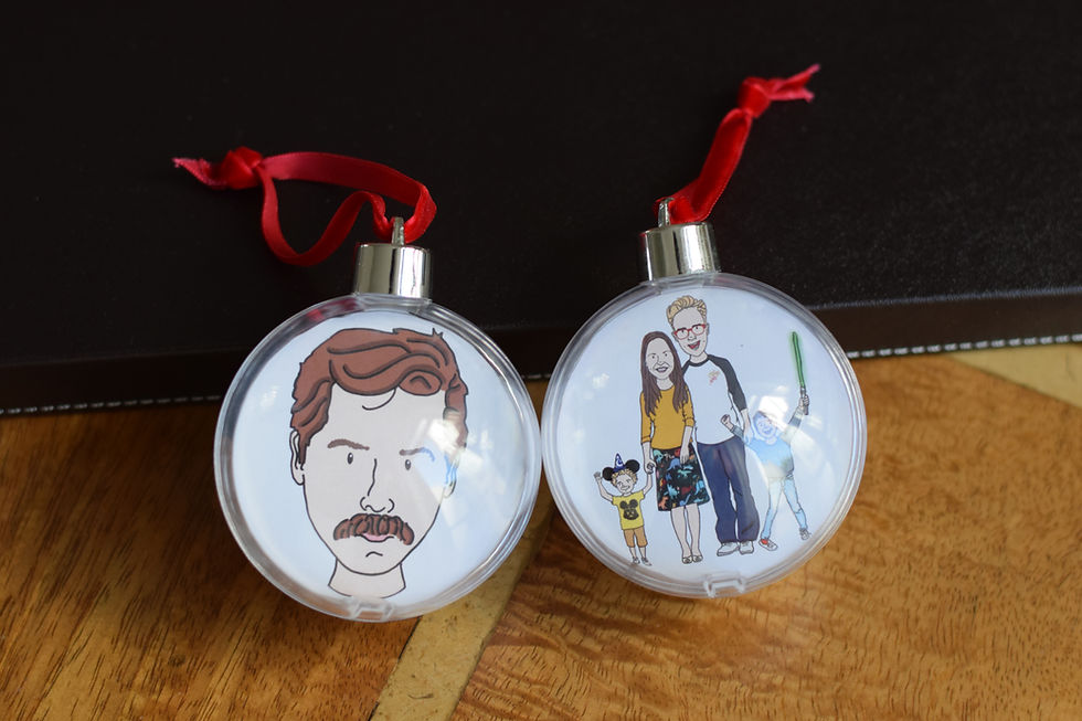 Thumbnail: Cartoon Christmas Bauble