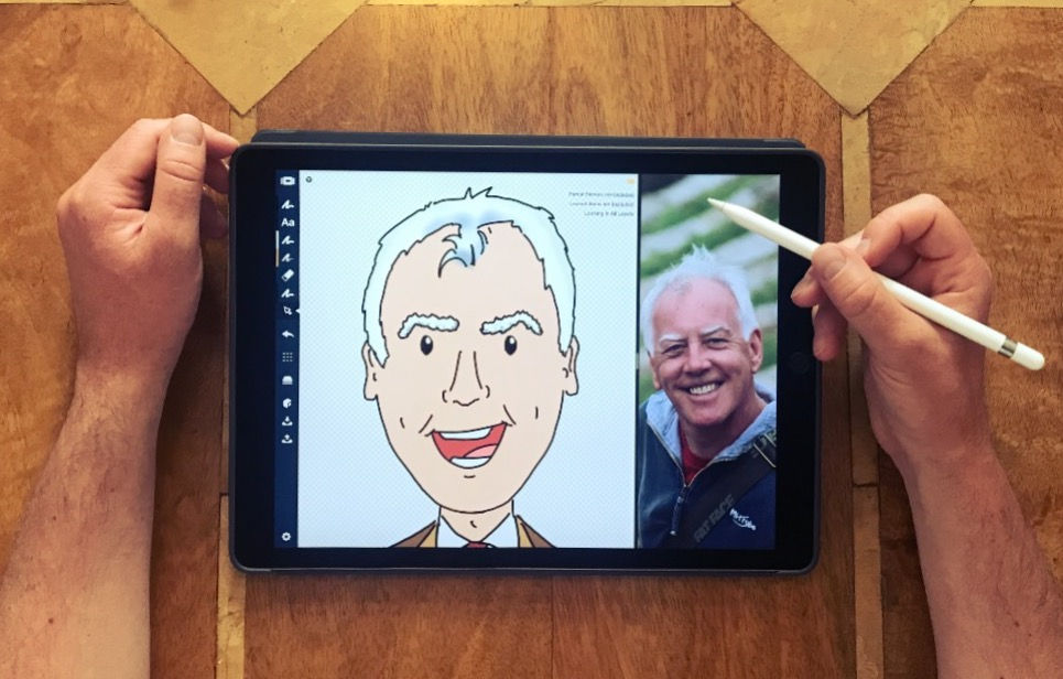 Thumbnail: Hand Drawn Digital Cartoon