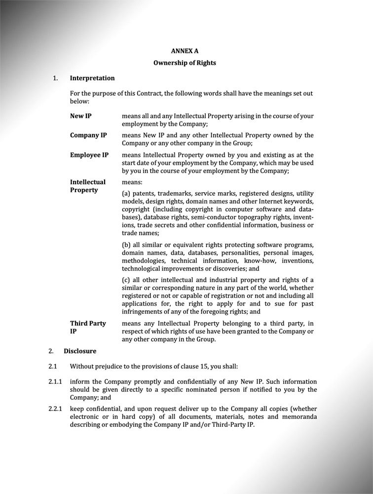 Миниатюра: Employment Contract (Eng) / Трудовой договор (Англ.) | www.smart-lawyer.ru