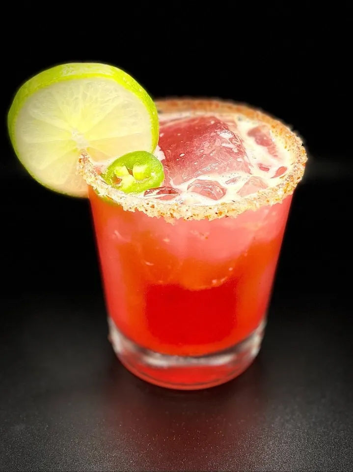 Spicy Pomegranate Margarita