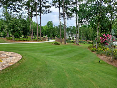 ga lawn leveling work 04