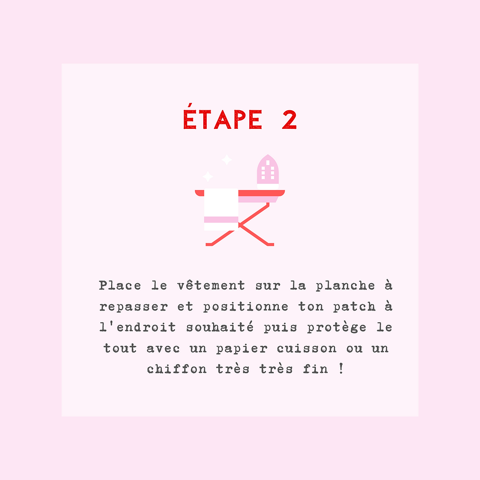 Miniature : Patch thermocollant Lune adorée