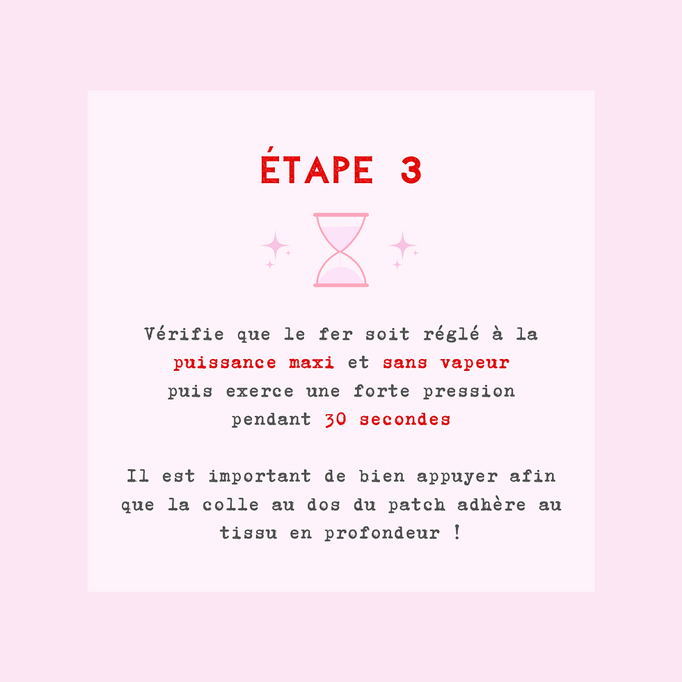 Miniature : Patch thermocollant Lune adorée