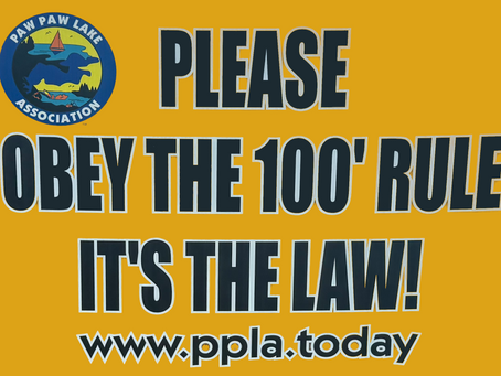 Please obey the 100' rule it's the law