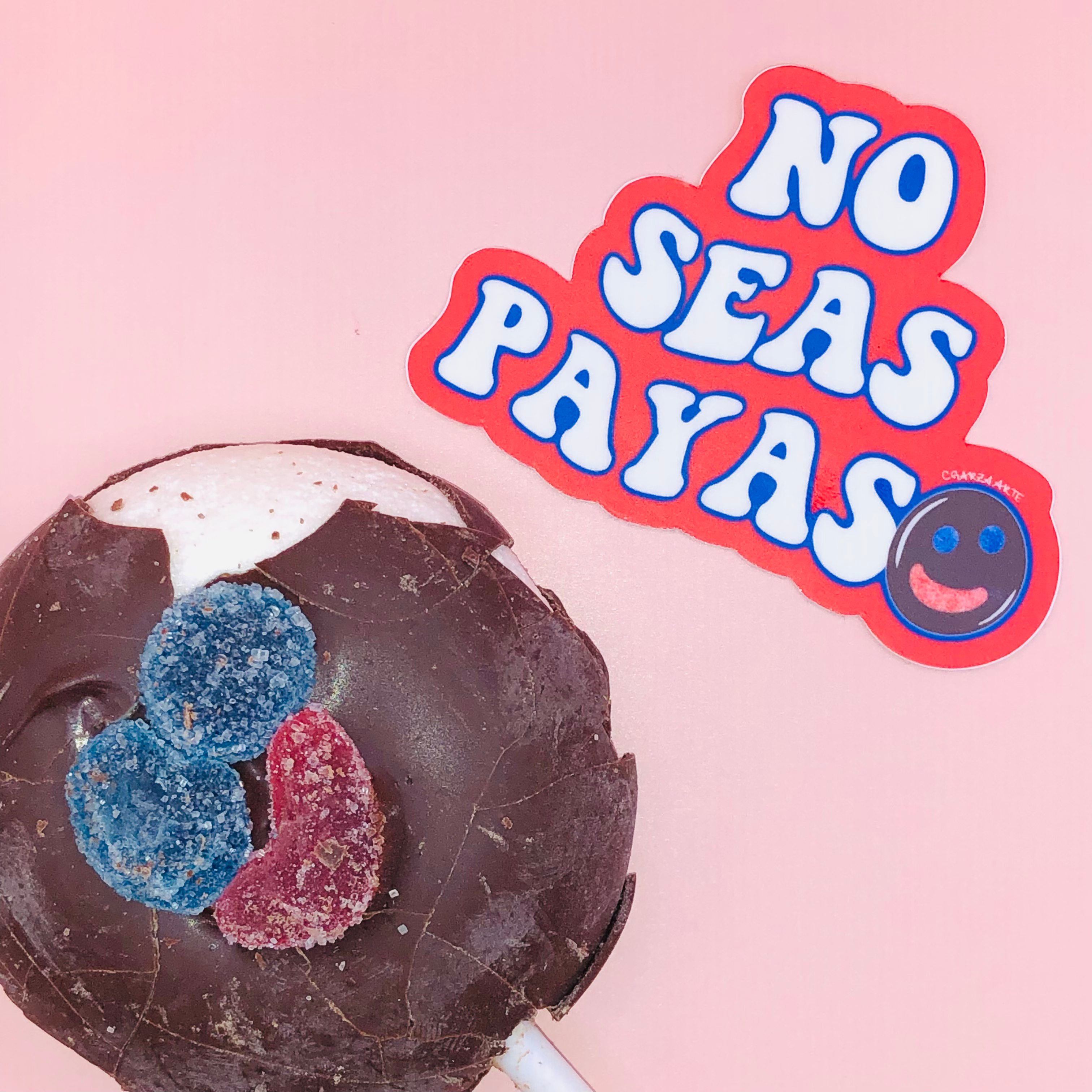 Paleta Payaso Die Cut Sticker