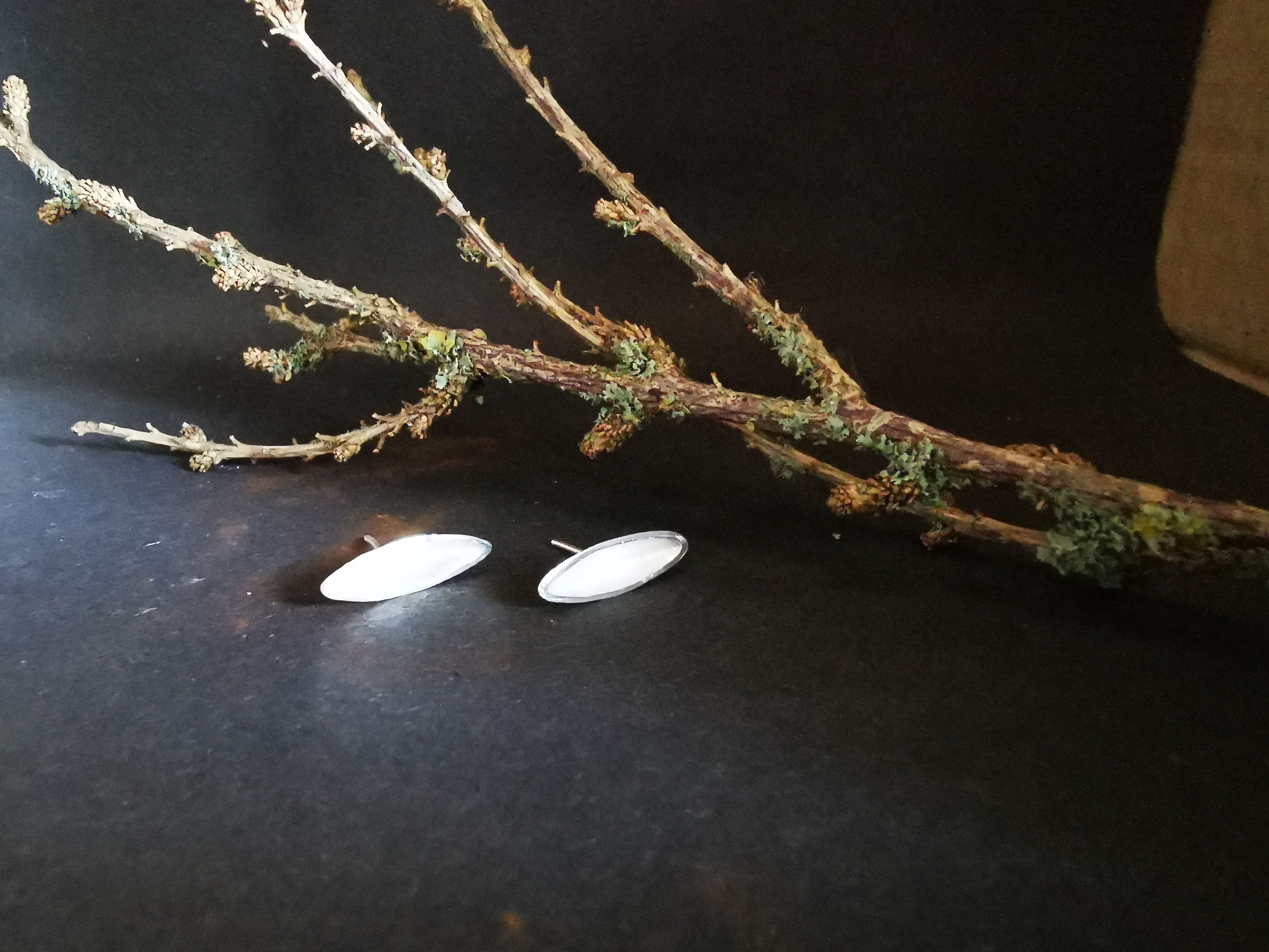 Small  Ellipse Earrings