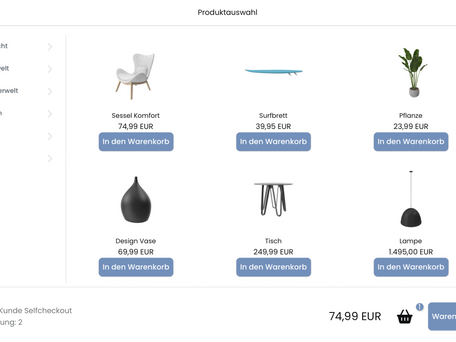 Der Trend Selbstbedienungskasse ist in Deutschland, Österreich und der Schweiz angekommen