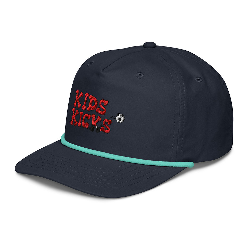 Thumbnail: Kids Kicks Golf rope cap