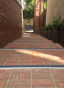 Krause Red Blue Bricks C.F. Row Apartments