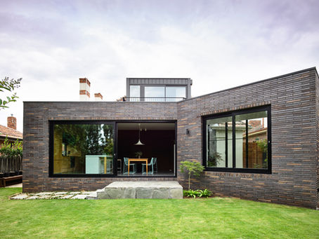 Krause Emperor bricks are the perfect fit on a unique addition at Ascot Vale