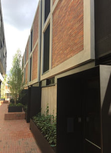 Krause Red Blue Bricks C.F. Row Apartments