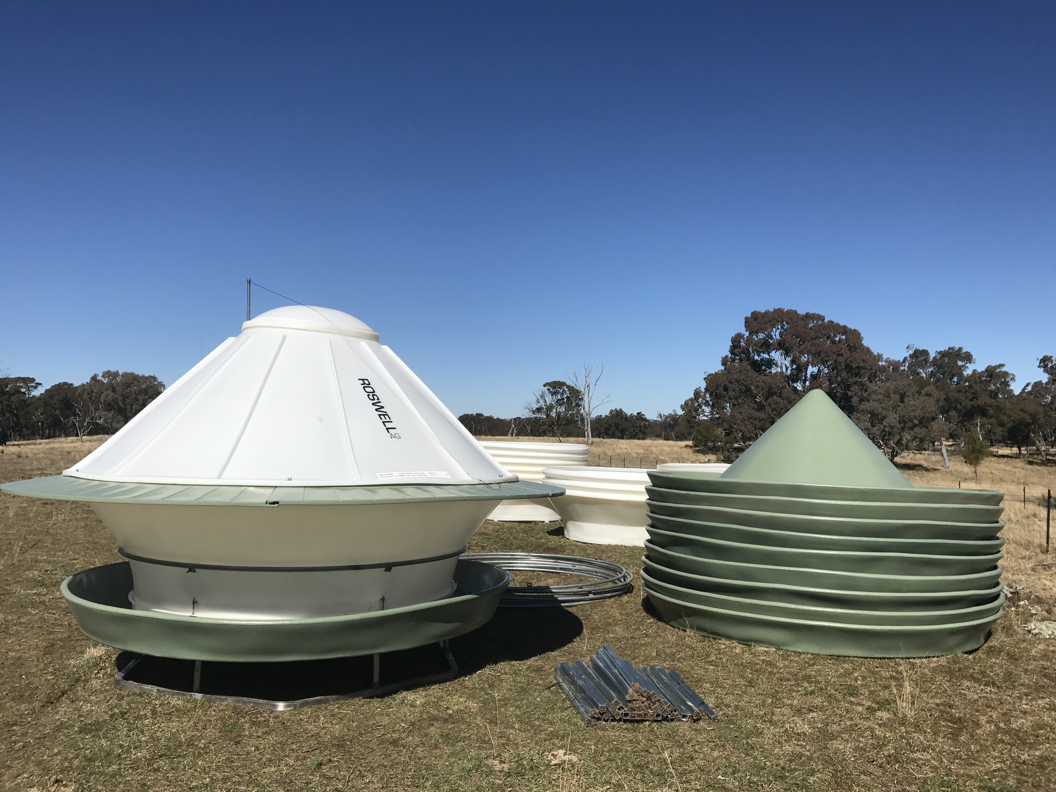 Round Poly Cattle Feeders Buy A No Rust Cattle Feeder