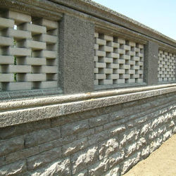 Newly Quarried Stone fencing