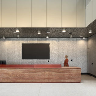 ALUSION Stabilised Aluminium Foam panels at CENTREPIECE
