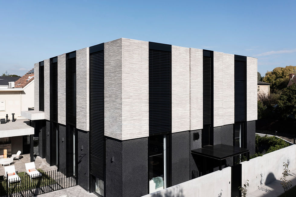 Petersen Kolumba bricks, side profile Toorak