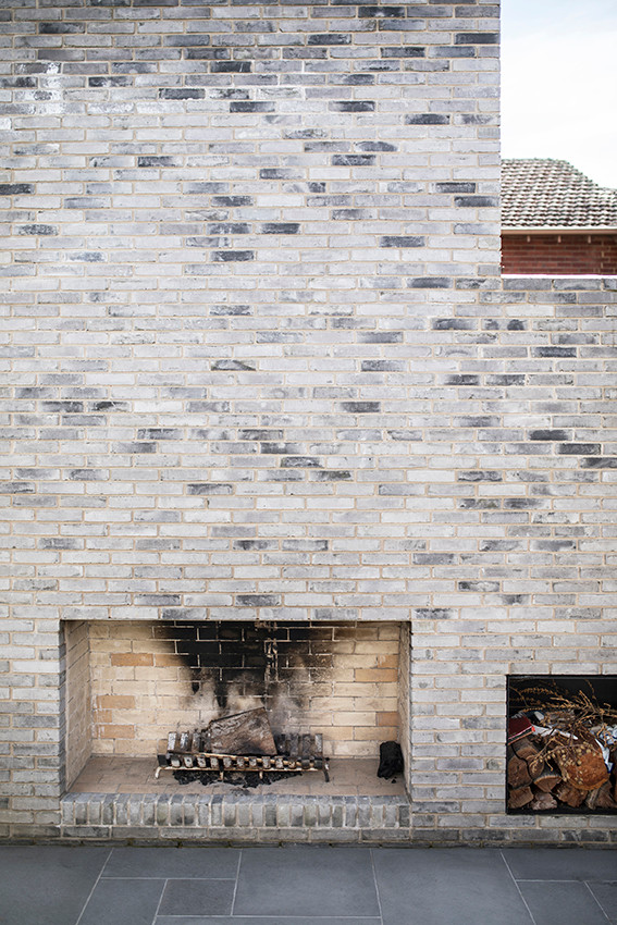 Petersen D91 brick feature wall and paving