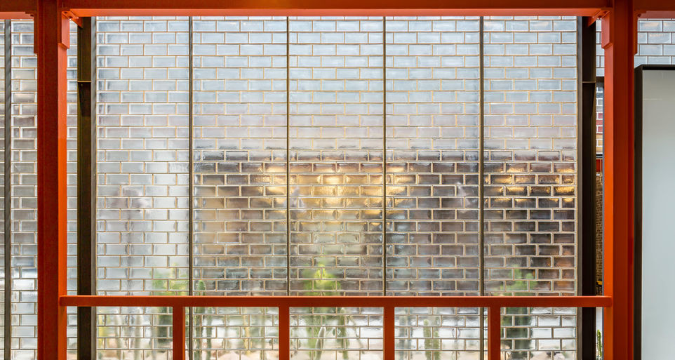 Poesia clear glass bricks