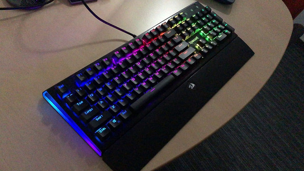 Thumbnail: REDRAGON ARYAMAN RGB MECHANICAL GAMING KEYBOARD – BLACK