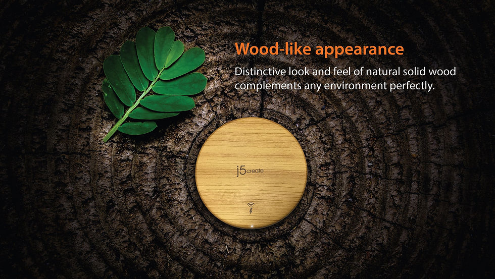 Thumbnail: J5 Create JUPW1101W Mightywave™ 10W Wireless Charger