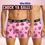 Thumbnail: OG range Check Ya Balls mens underwear pink twin pack