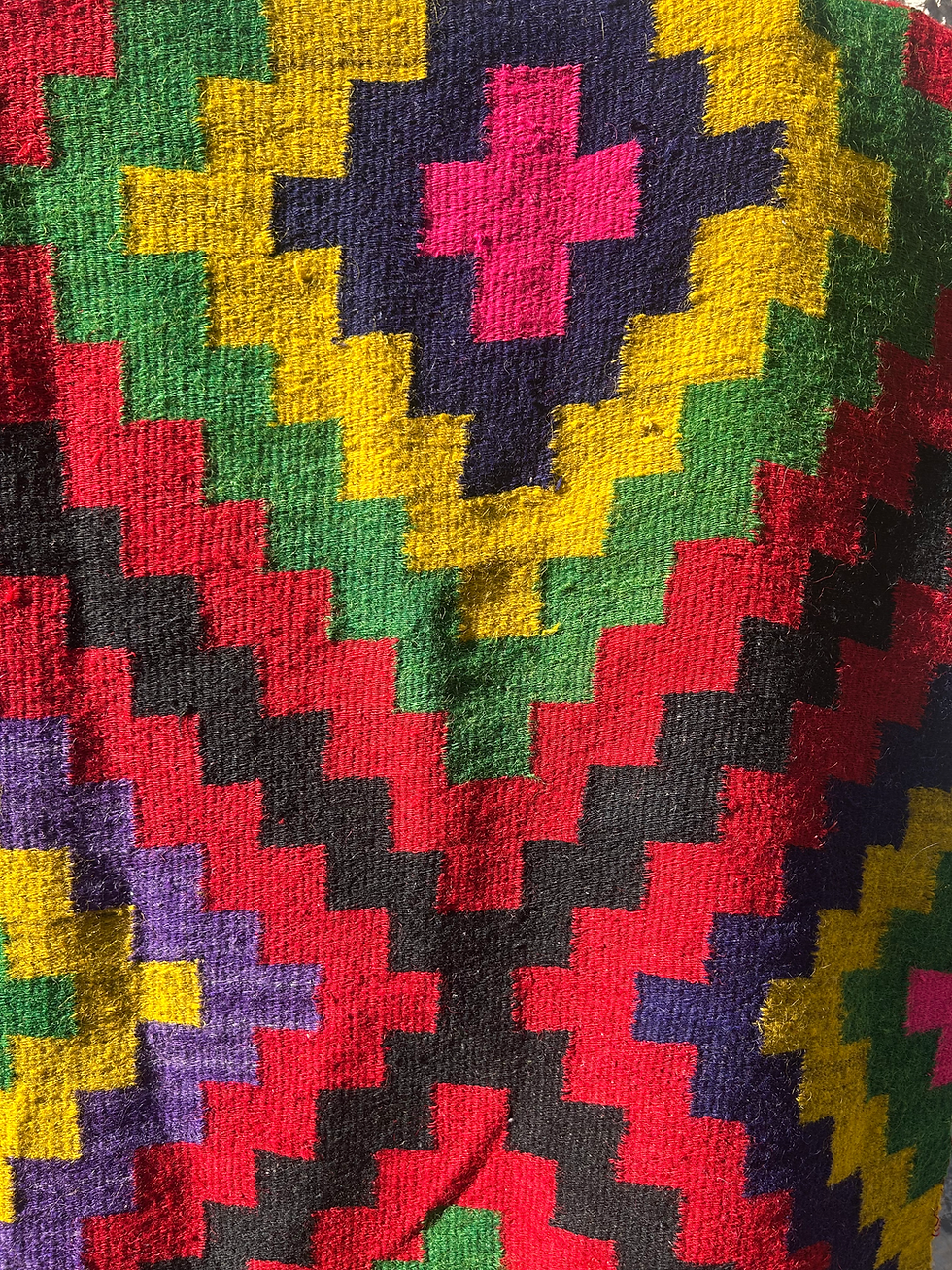 Thumbnail: Pătură Macat Multicolor Geometric