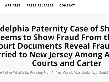 Paternity Case of Shawn Carter Jay Z Seem to Show Fraud from the Beginning as Court Documents Reveal