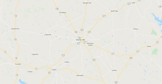 Stephenville TX Map