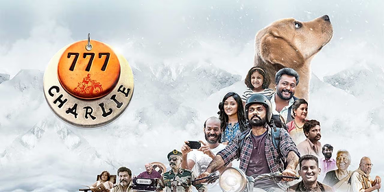 Poster of 777 Charlie movie. 