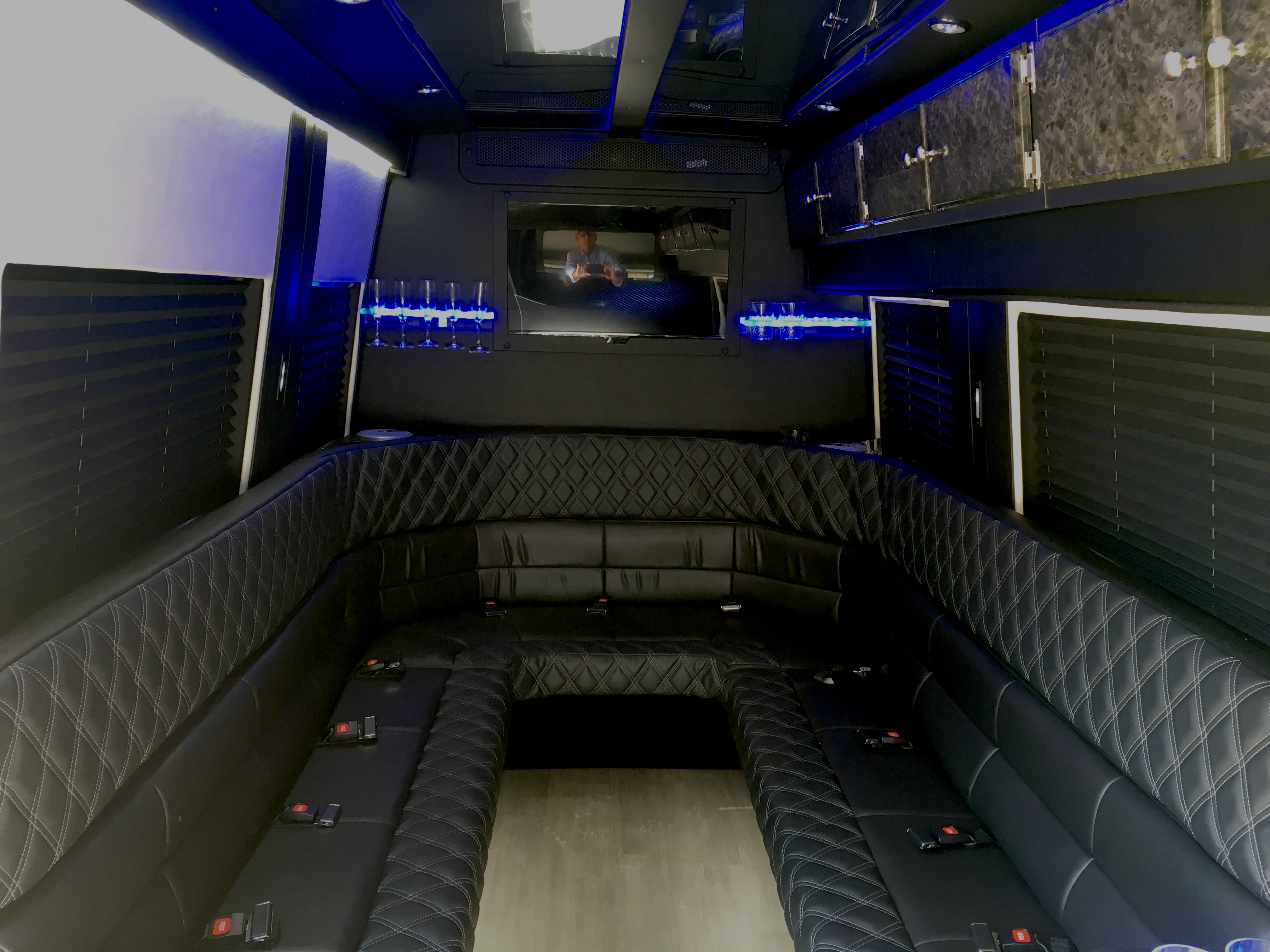 Roomy Bench Seating