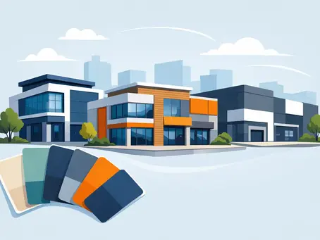 Exterior Color Schemes for Commercial Buildings