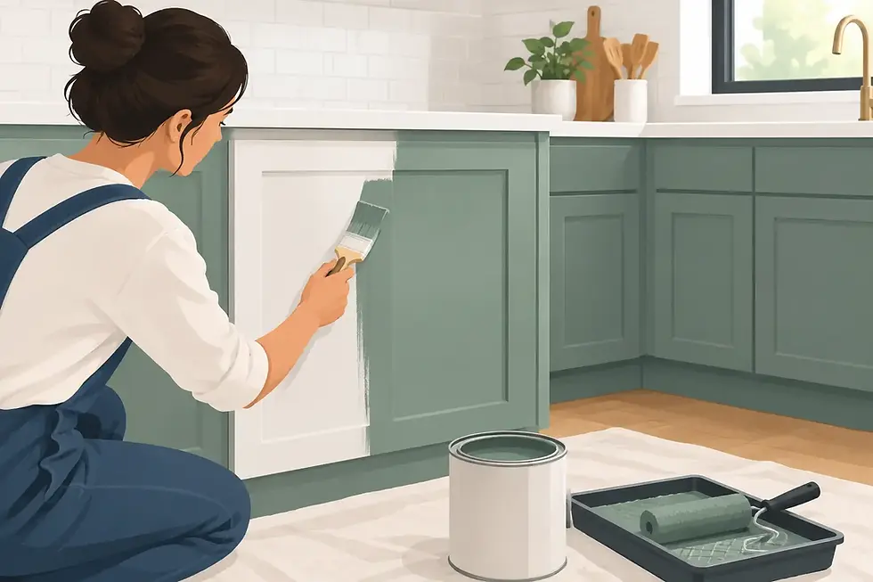 How to Paint Kitchen Cabinets for a Lasting Finish