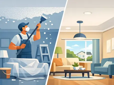 Is Popcorn Ceiling Removal Worth It for Your Home?