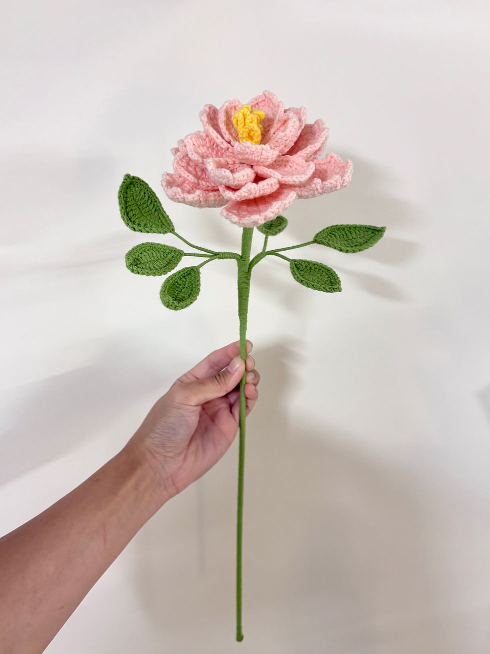 Thumbnail: Crochet peony