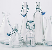 Glass Water Bottle