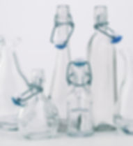 Glass Water Bottle