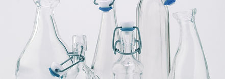 Glass Water Bottle