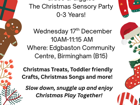 Grace & Giggles Upcoming Christmas Party 0-3 Years!