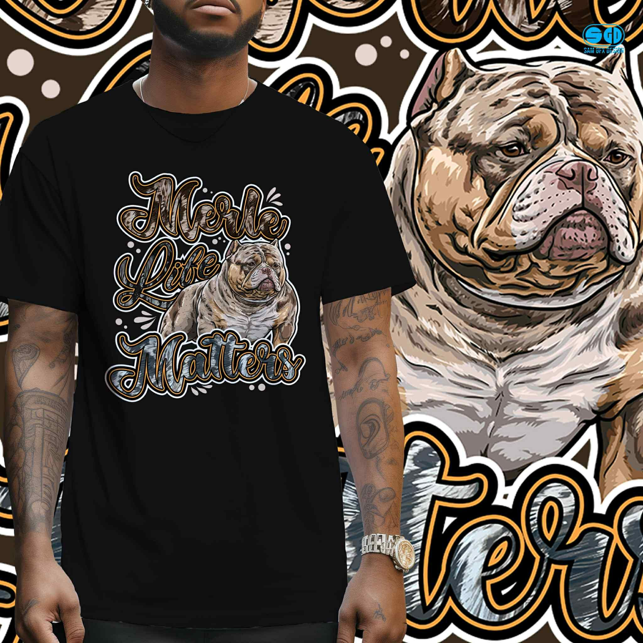 Merle Lives Matter feat. GrCh Crypto tshirt