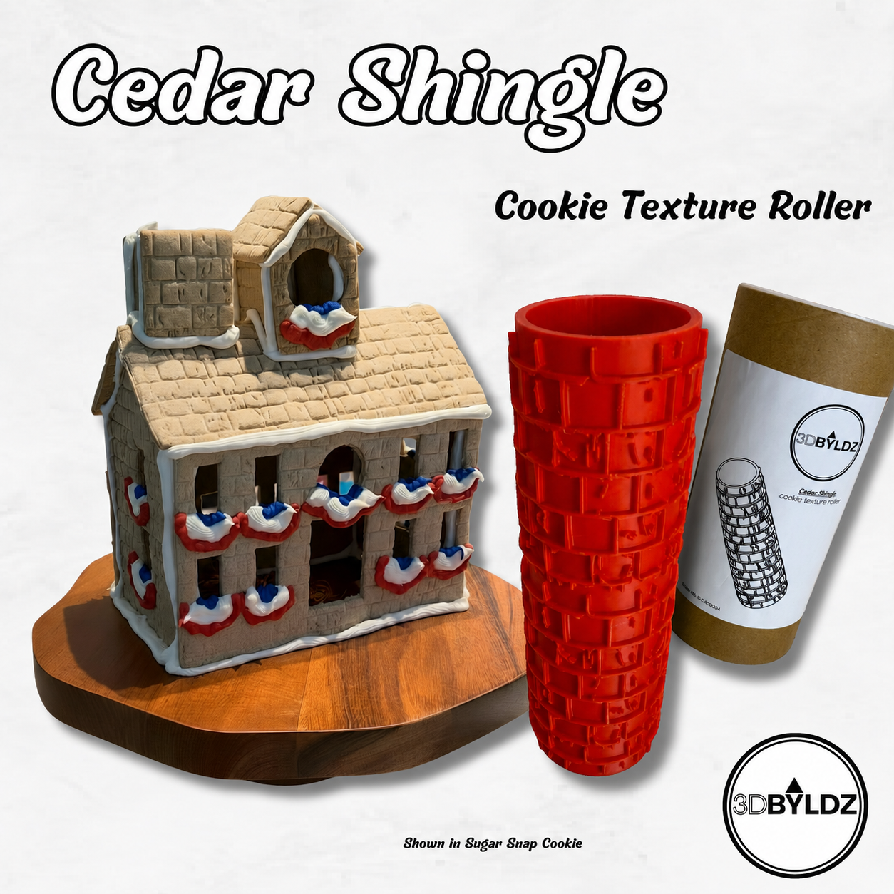 Cedar Shingle Texture Roller