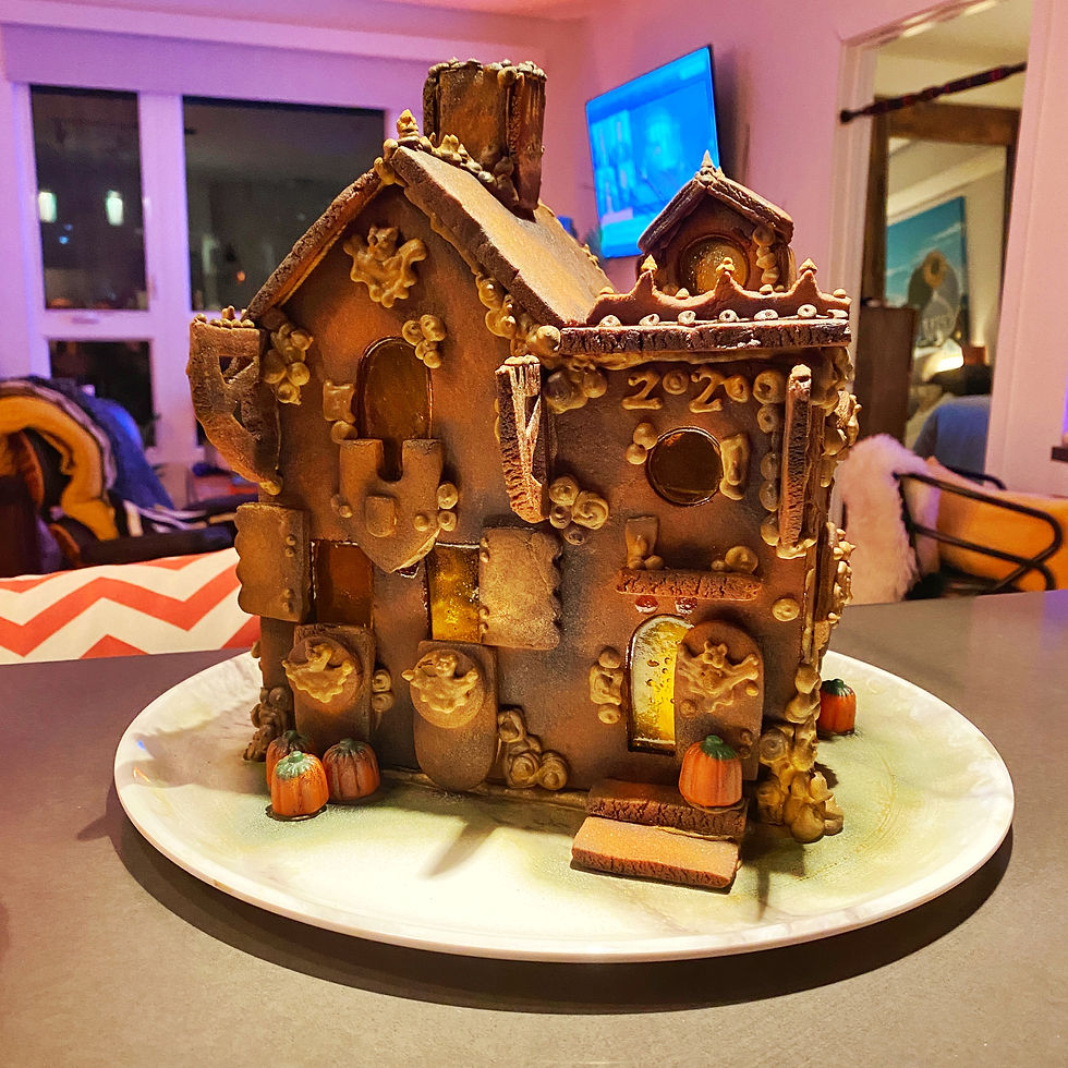 Haunted Gingerbread Mansion