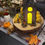 Thumbnail: Spooky Halloween Cookie Village featuring Cottage 1 Cookie House, made with Cottage 1 Cookie Cutter Construction Set