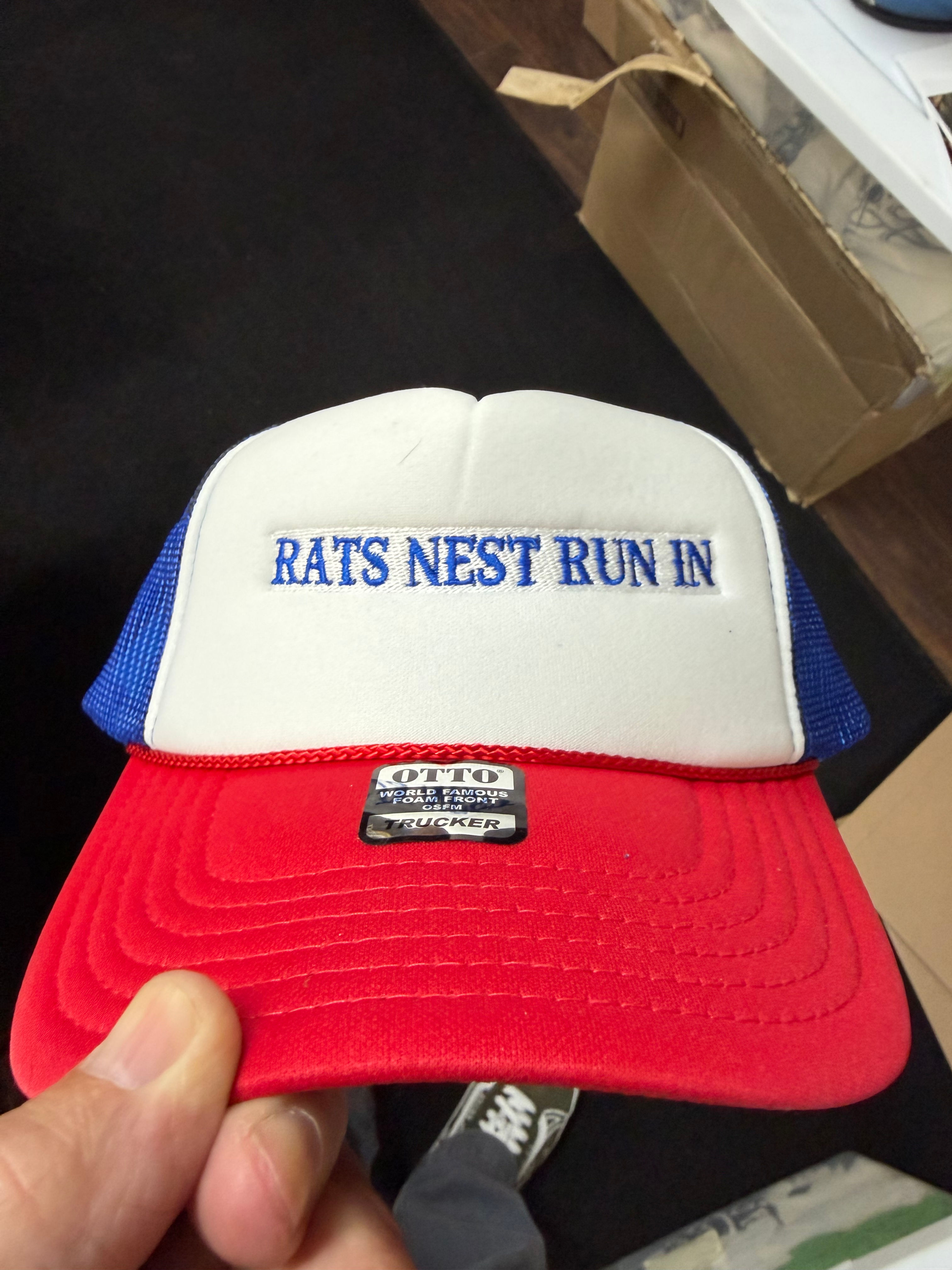 Crappy Rats Nest Run In Hat....