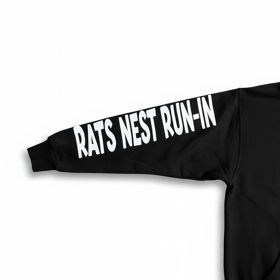 Thumbnail: Official RNRI 2026 Long Sleeve Black EventT Shirt