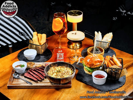 รีวิว "CALM Grill Garden & Guinguette" (สุขุมวิท 31) บาร์นั่งชิลเสิร์ฟบาร์บีคิว-เมนูฉบับยุโรปจับคู่เครื่องดื่มเย็นสดชื่น