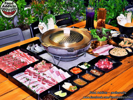 รีวิว "View & Grill Rooftop Bar-B-Q" (รามคำแหง) หมูกระทะบนชั้นดาดฟ้านั่งชมวิวรอบกรุงเทพฯแบบ 360 องศา