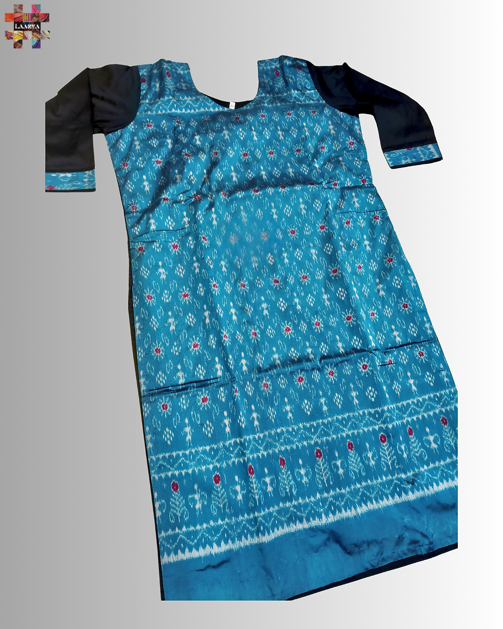 Kurtis cosidos de seda Sambalpuri