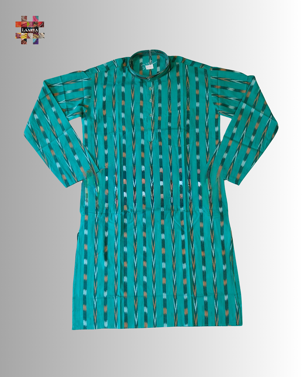 Sambalpuri Ikkat Handloom Cotton Stitched Kurtas