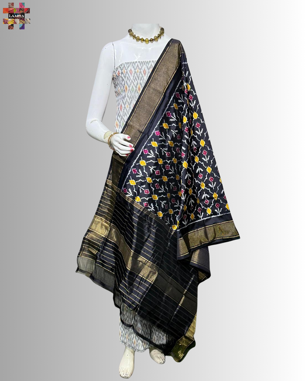 Pure Mulberry Silk Wide Stole